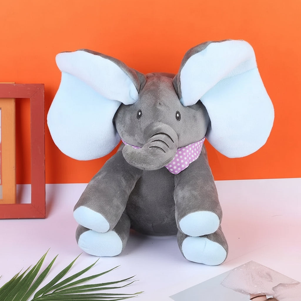 Talking Musical Elephant Plush Toy For Babies And Kids | Temsk