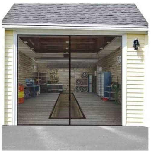 BreezeGuard Vision Magnetic Screen Net For Your Garage | Temsk
