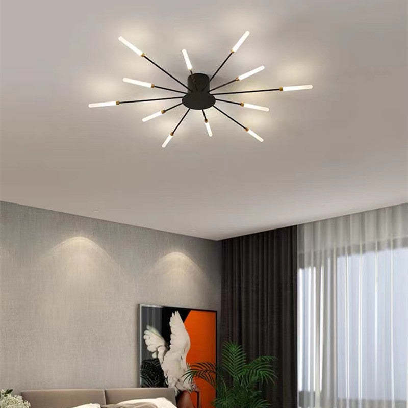 LumaNest Sleek Ceiling Lamp For Living Rooms And Bedrooms With Warm Ambient Lighting | Temsk