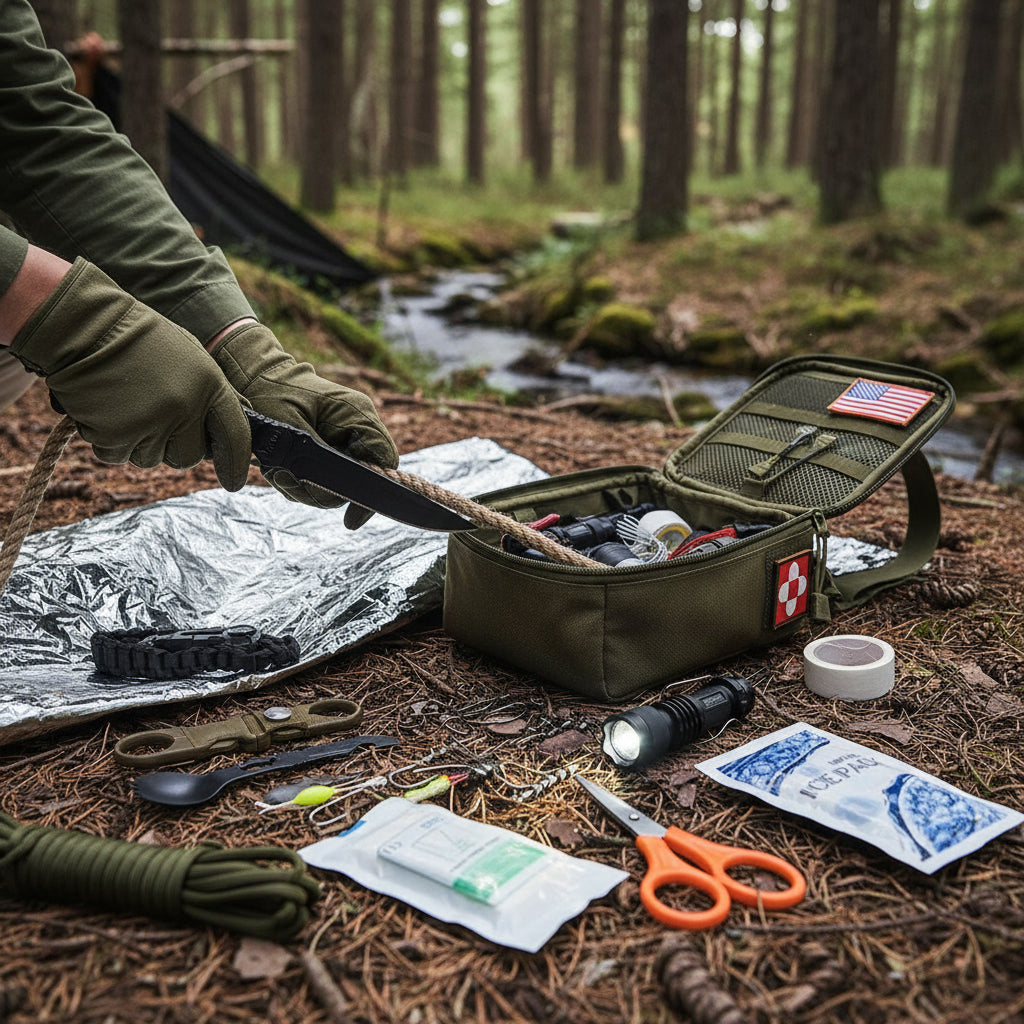 Survival Ready Backpack With Outdoor Gear And Tools | Temsk