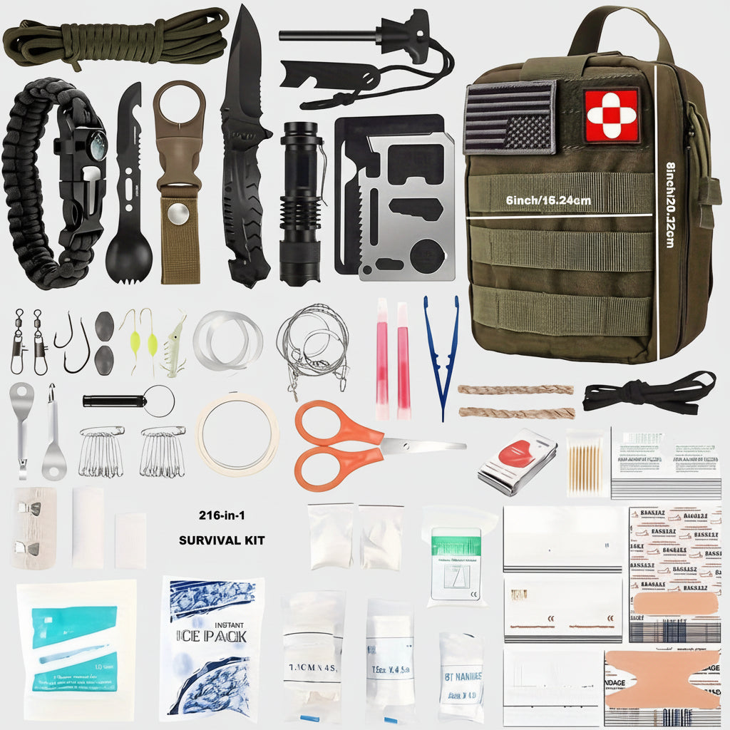 Survival Ready Backpack With Outdoor Gear And Tools | Temsk