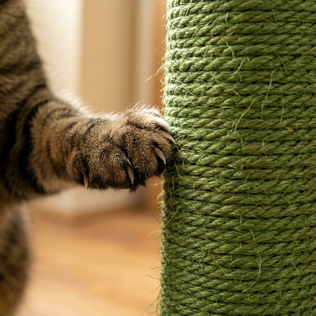 Cactus Shaped Cat Scratching Post, Sisal, Small, Medium, Large | Temsk