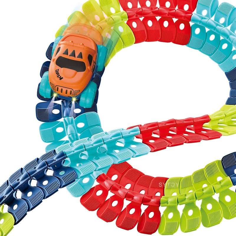 FlexiRace kreativní závodní dráha s flexibilními tratěmi a smyčkami | Temsk