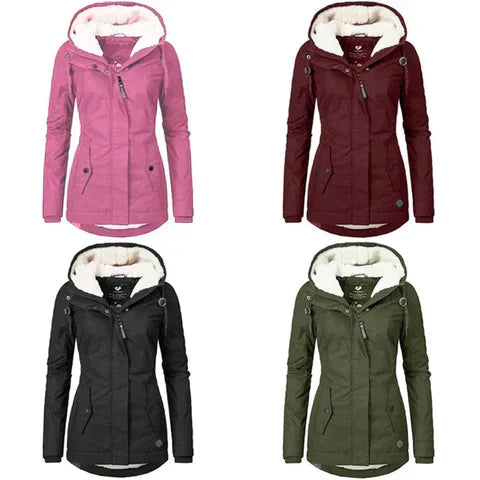 Nordwin Waterproof Hooded Winter Coat Lined For Women | Temsk
