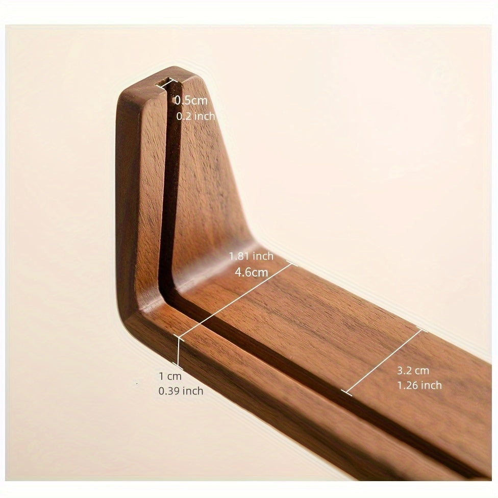 U-Shaped Acrylic And Wood Photo Frame For Minimalist Display | Temsk