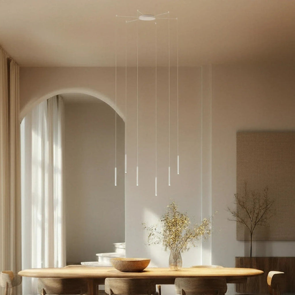 Geometrische moderne Pendelleuchte zur Deckenmontage | Temsk