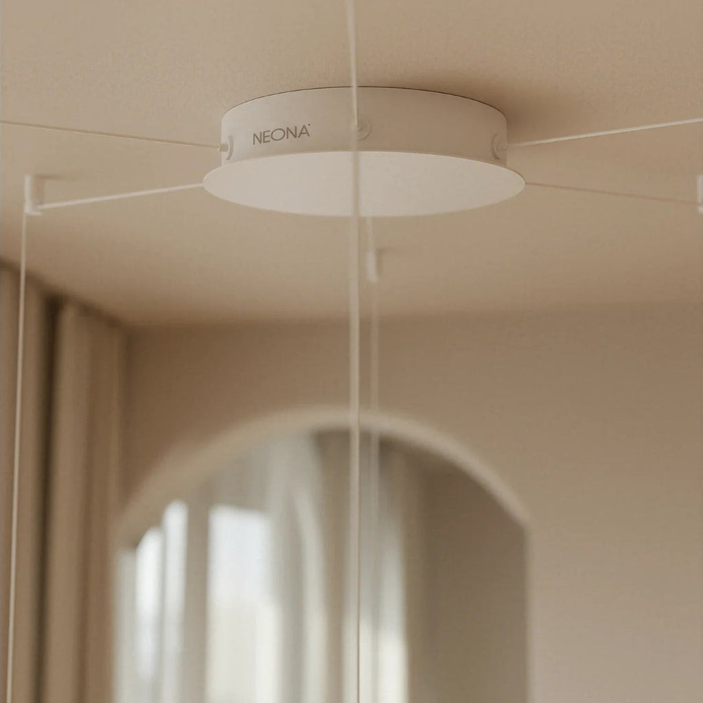 Geometrische moderne Pendelleuchte zur Deckenmontage | Temsk