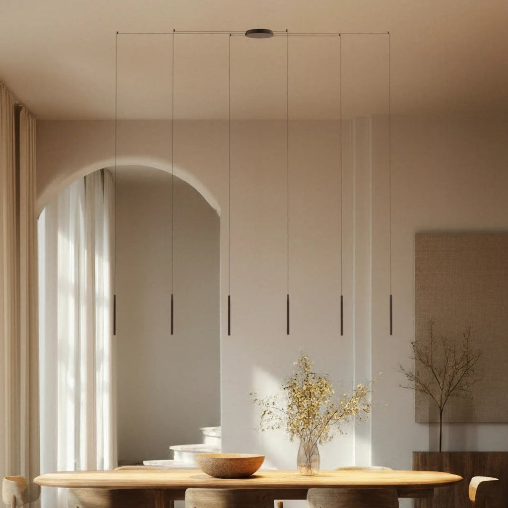 Geometrische moderne Pendelleuchte zur Deckenmontage | Temsk