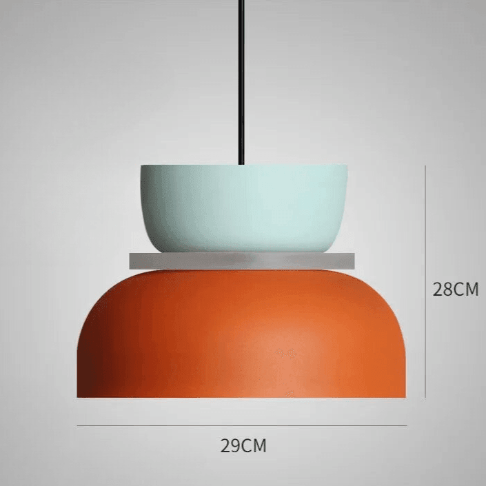 Chico Pendelleuchten mit verspielten nordischen Farben für moderne Küchen | Temsk