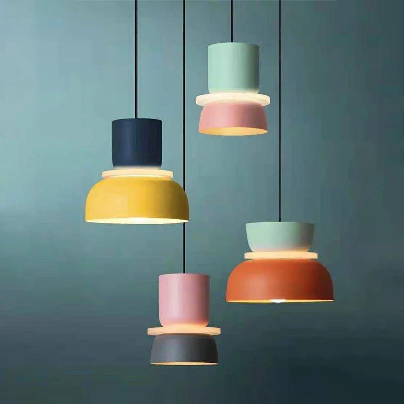 Chico Pendelleuchten mit verspielten nordischen Farben für moderne Küchen | Temsk
