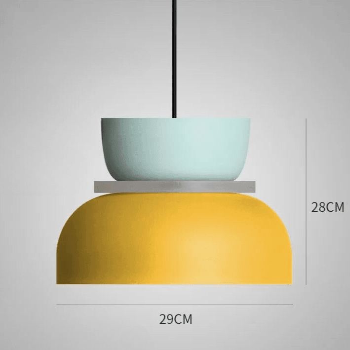 Chico Pendelleuchten mit verspielten nordischen Farben für moderne Küchen | Temsk