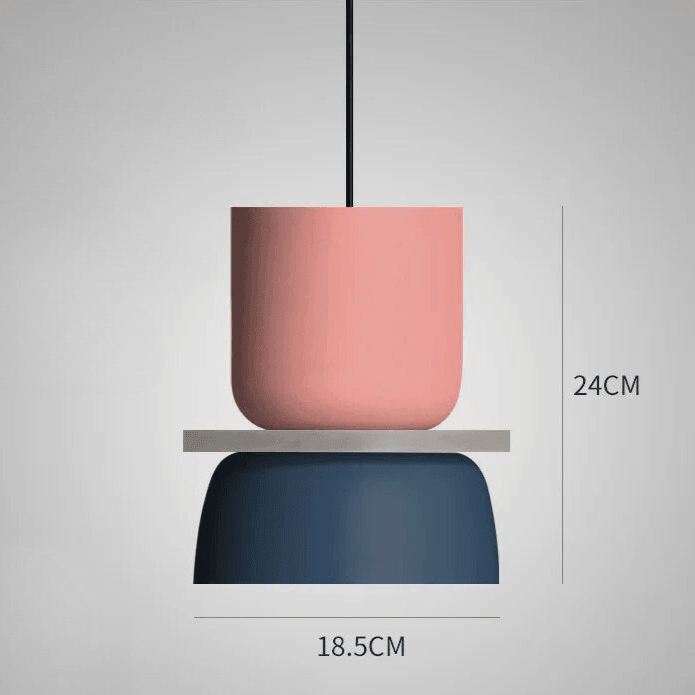Chico Pendelleuchten mit verspielten nordischen Farben für moderne Küchen | Temsk