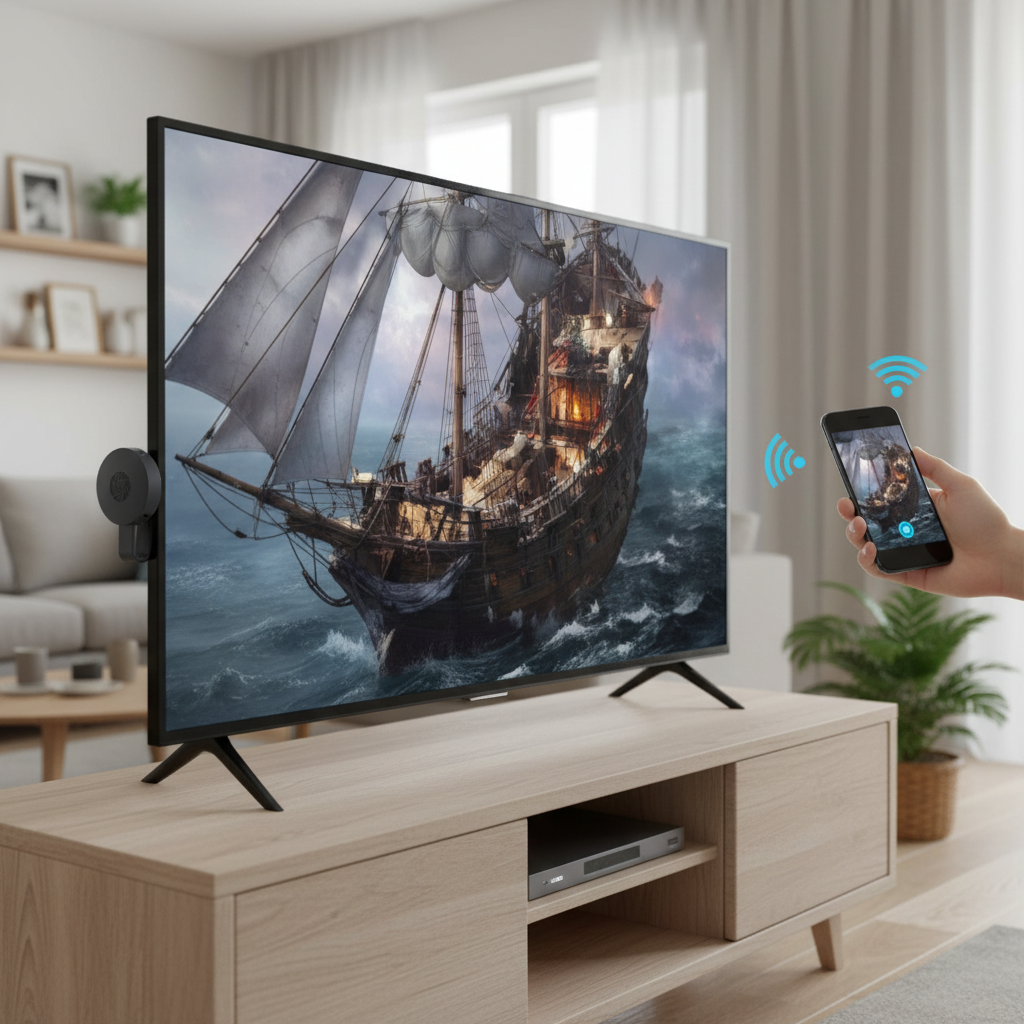 Chromecast Media Player für TV-Streaming und smartes Seherlebnis | Temsk