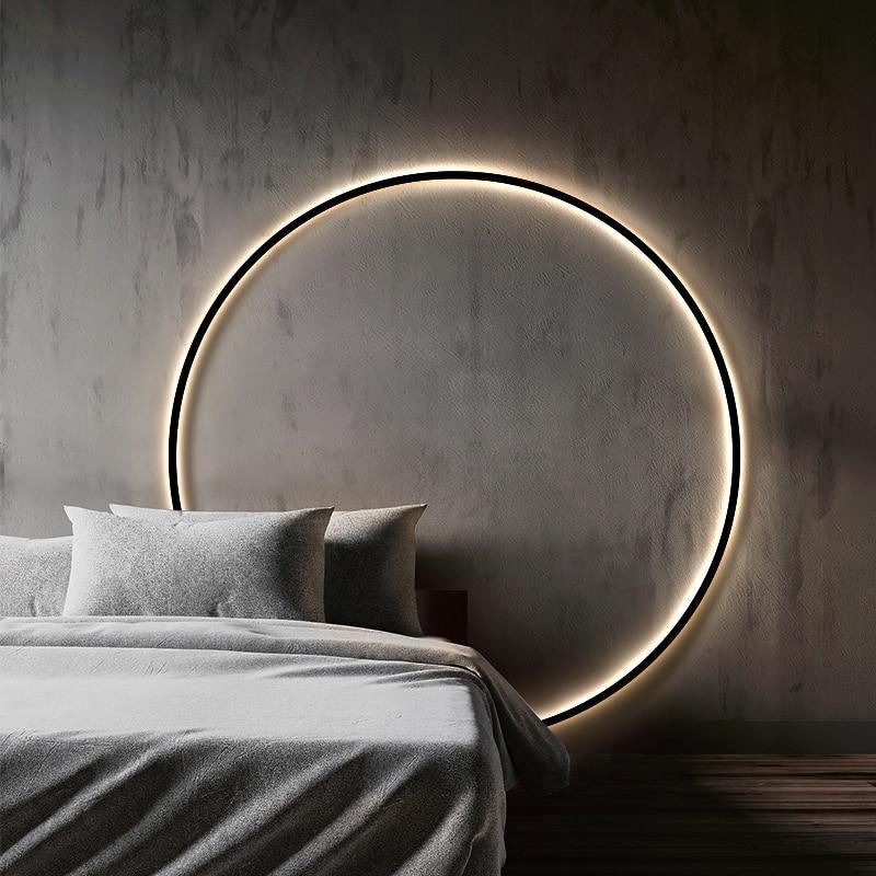 Modern Minimalist Round Wall Light For Home Decor And Ambience | Temsk