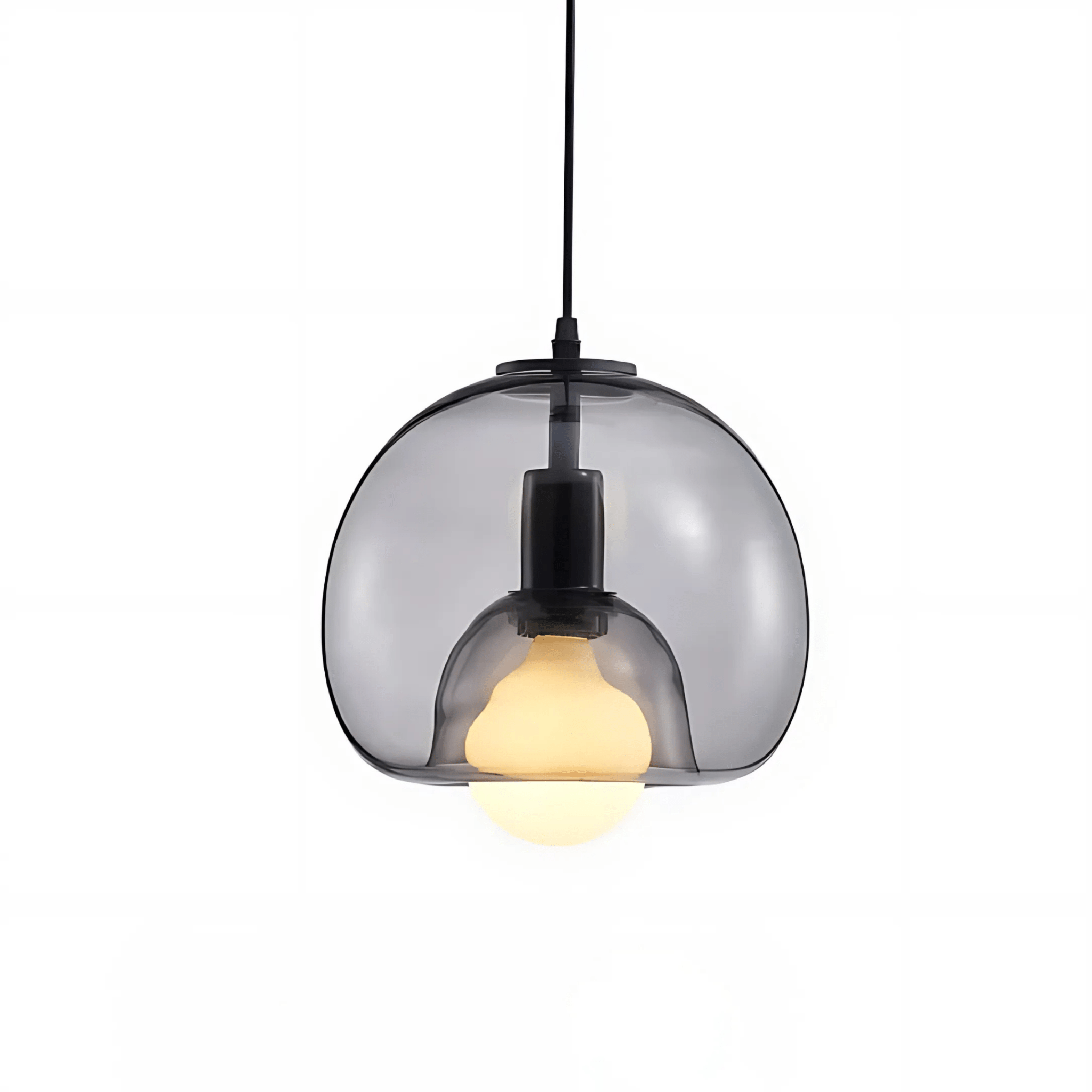 Clyde Glas-Pendelleuchte mit handgeblasenem modernen Eleganz-Design | Temsk