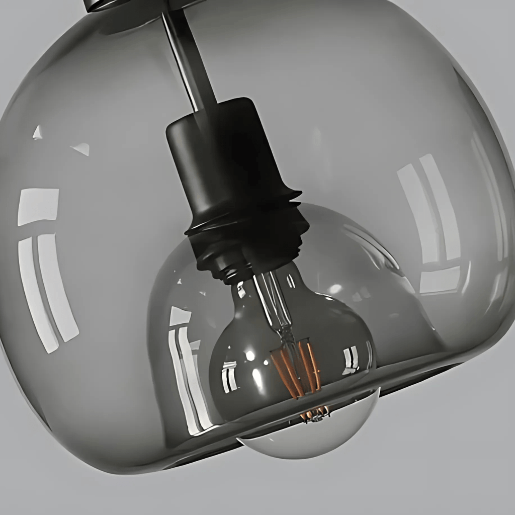 Clyde Glas-Pendelleuchte mit handgeblasenem modernen Eleganz-Design | Temsk