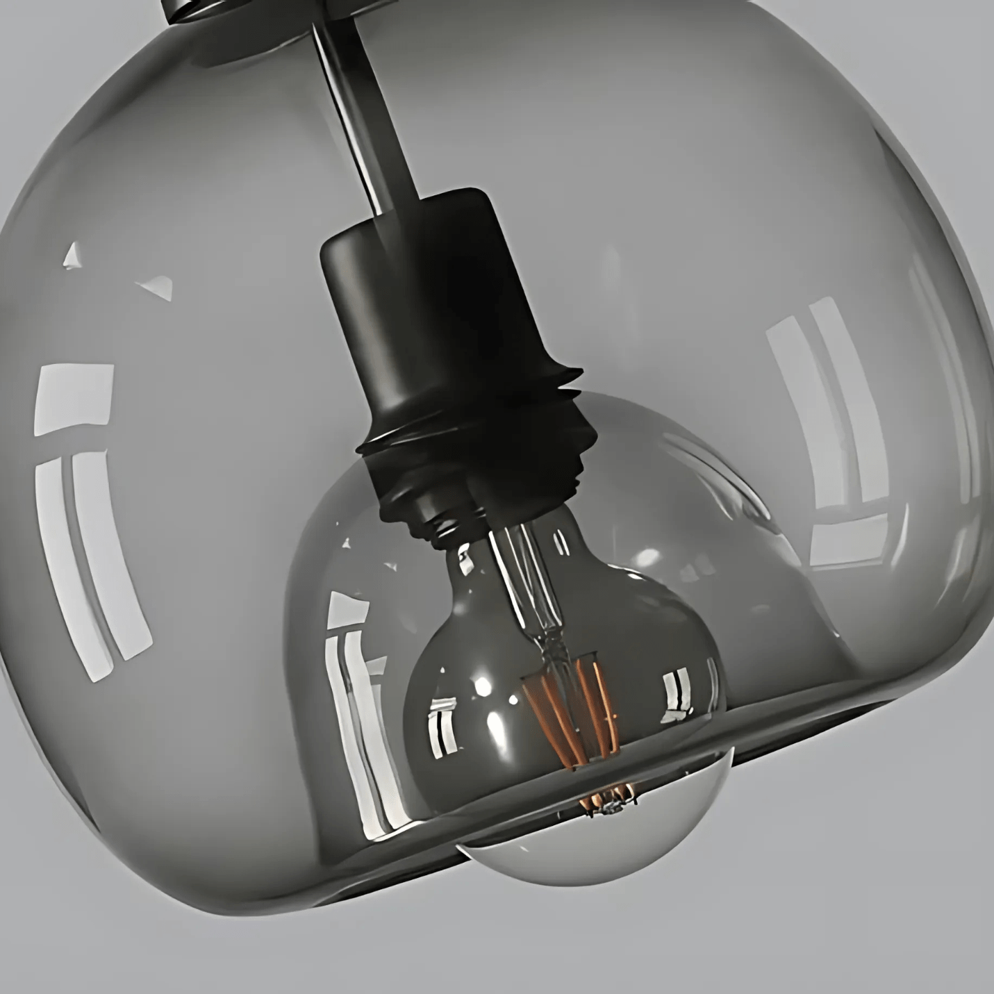 Clyde Glas-Pendelleuchte mit handgeblasenem modernen Eleganz-Design | Temsk