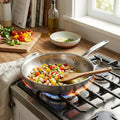 TitanHammer Pro Pan | Naturally Non-Stick Titanium Cookware | Temsk
