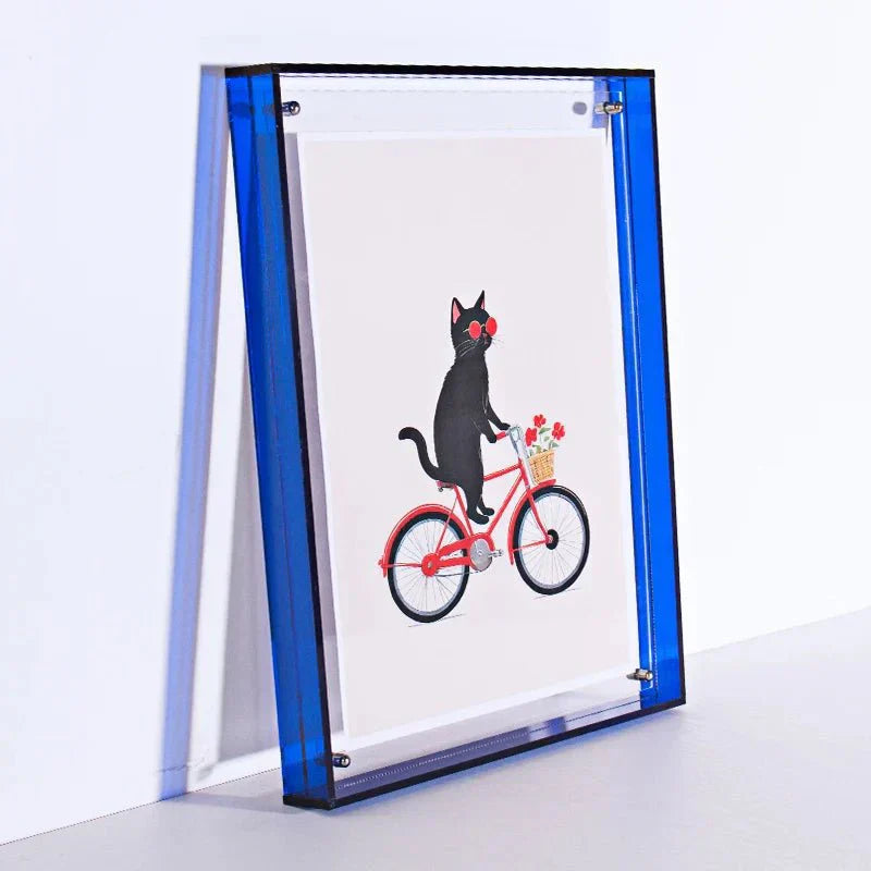 Transparent Double-Sided Acrylic Photo Frame A6 To A4 | Temsk