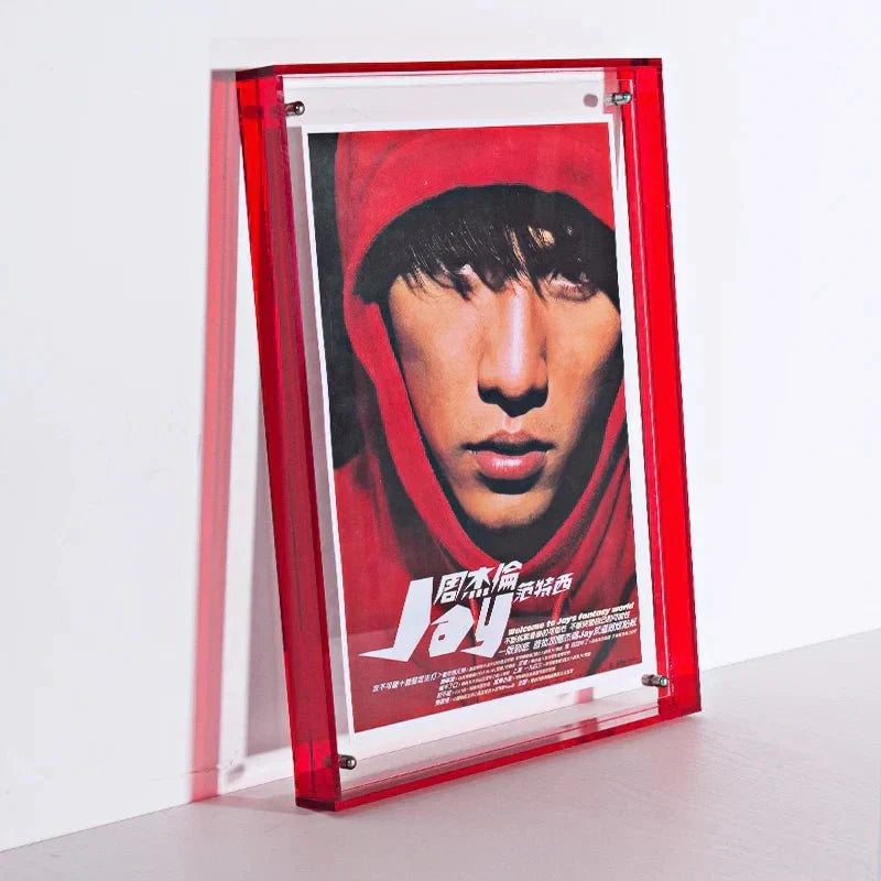 Transparent Double-Sided Acrylic Photo Frame A6 To A4 | Temsk