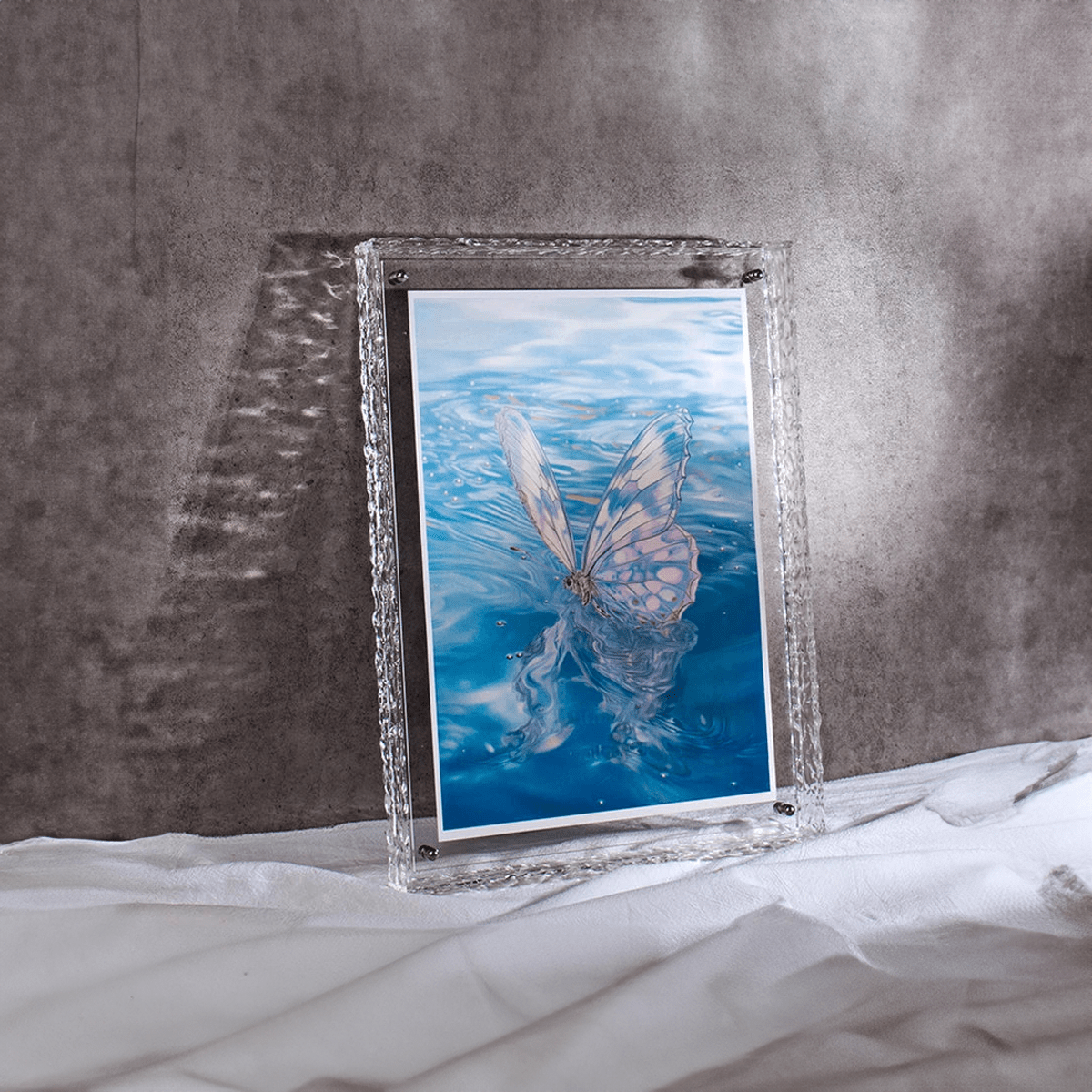 Transparent Double-Sided Acrylic Photo Frame A6 To A4 | Temsk