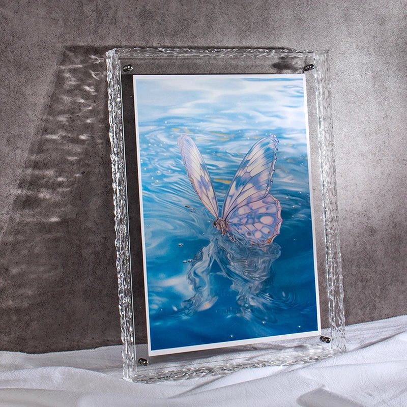 Transparent Double-Sided Acrylic Photo Frame A6 To A4 | Temsk