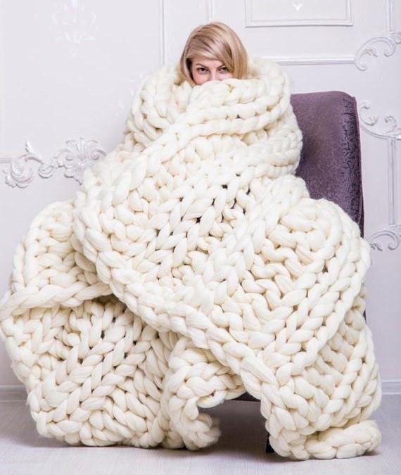 CloudNest Plush Knit Blanket For Cozy Home Comfort | Temsk