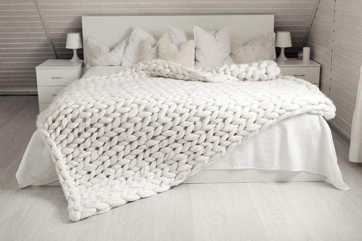 CloudNest Plush Knit Blanket For Cozy Home Comfort | Temsk