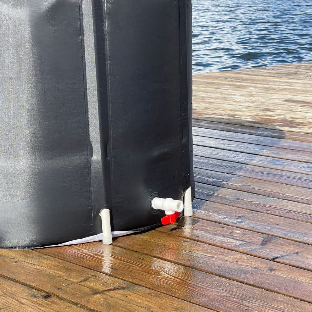 Eisbaden unterwegs mit faltbarer Wanne und Wärmedämmung | Temsk