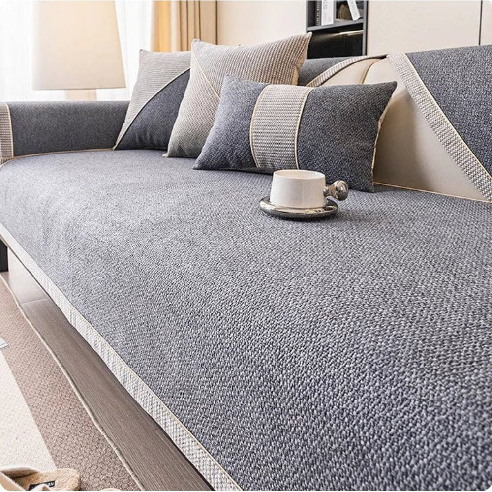 Baumwoll-Überzug für Sofas rutschfester Schutz für Möbel | Temsk
