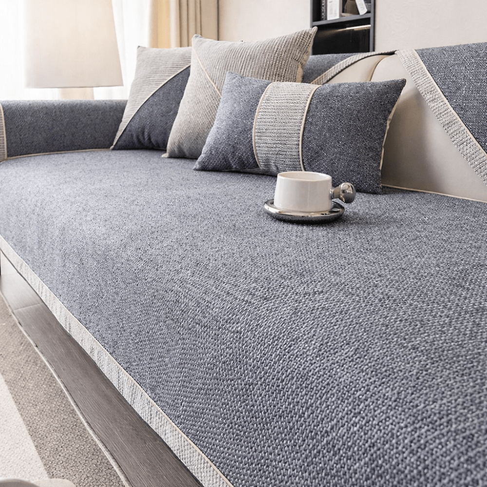 Baumwoll-Überzug für Sofas rutschfester Schutz für Möbel | Temsk