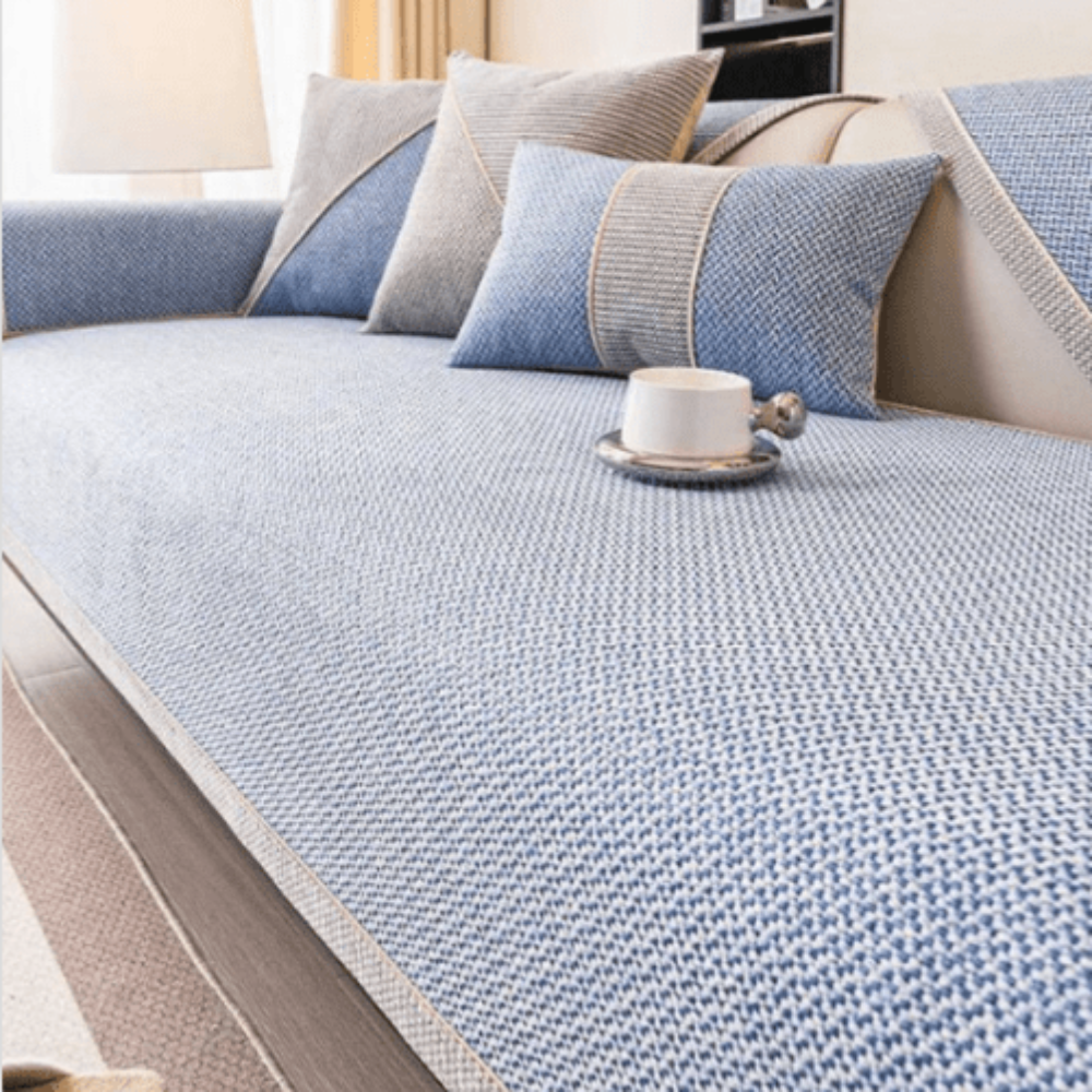 Baumwoll-Überzug für Sofas rutschfester Schutz für Möbel | Temsk