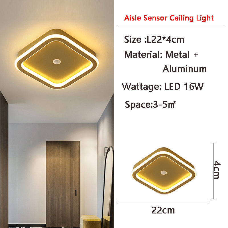 Aeris Smart LED Ceiling Light With PIR Motion Sensor | Temsk