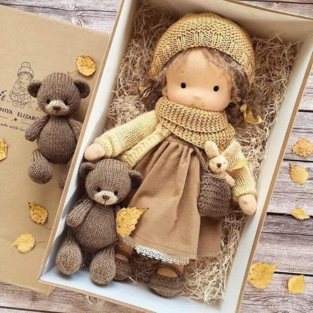 Kids Plush Baby Doll Toy For Creative Play And Companionship | Temsk