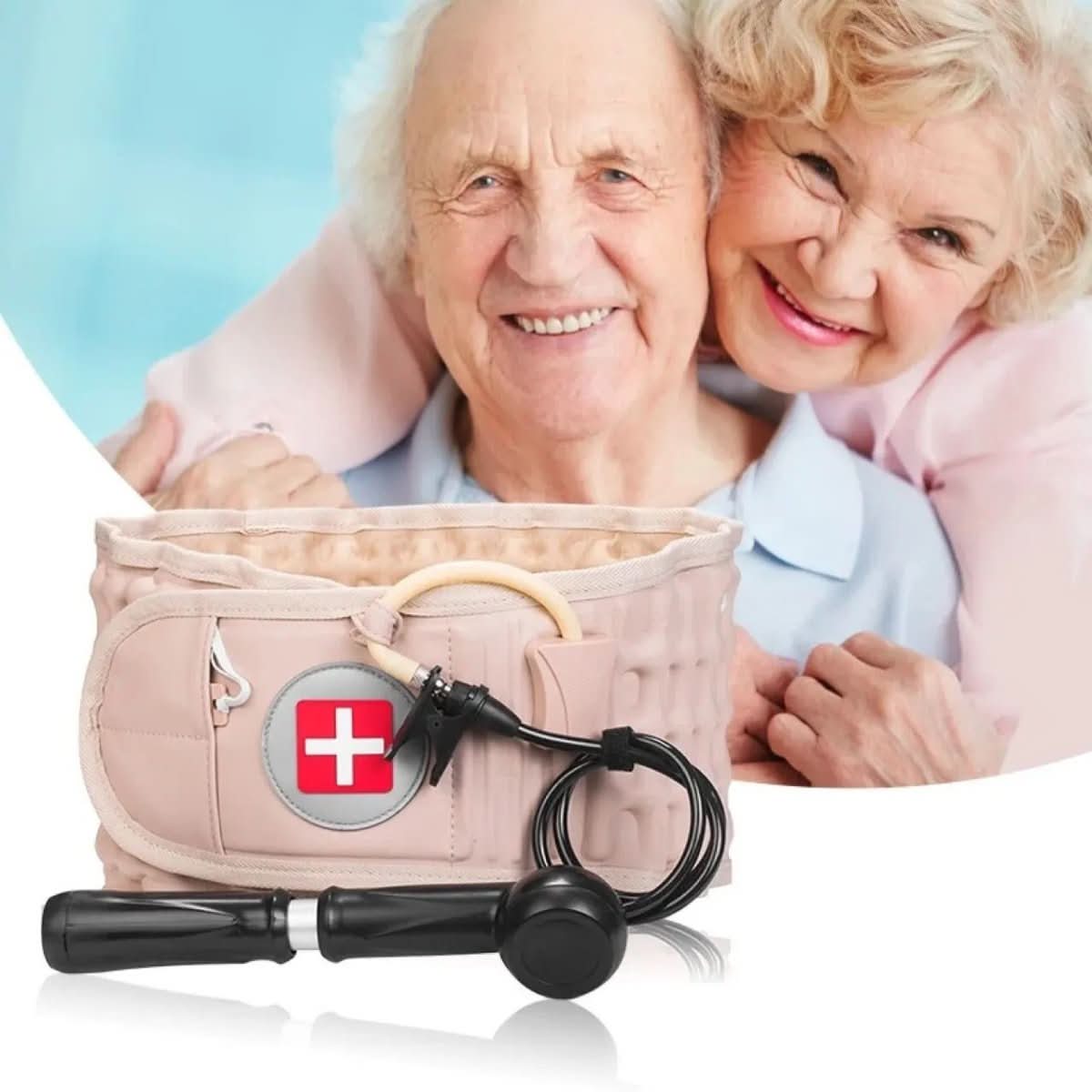 SpineRelief pomůcka pro dekompresi páteře pro úlevu od bolesti a správné držení těla | Temsk