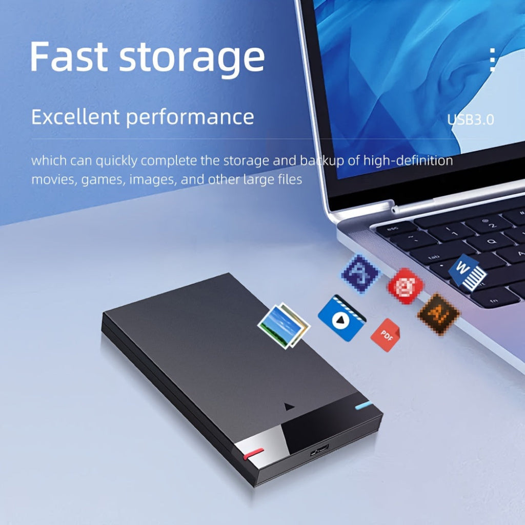 320GB Slim USB SSD External Drive For Easy Storage And Backup | Temsk