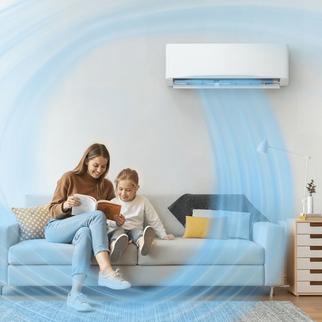 12000 BTU Portable AC With Instant Cooling And Heating | Temsk