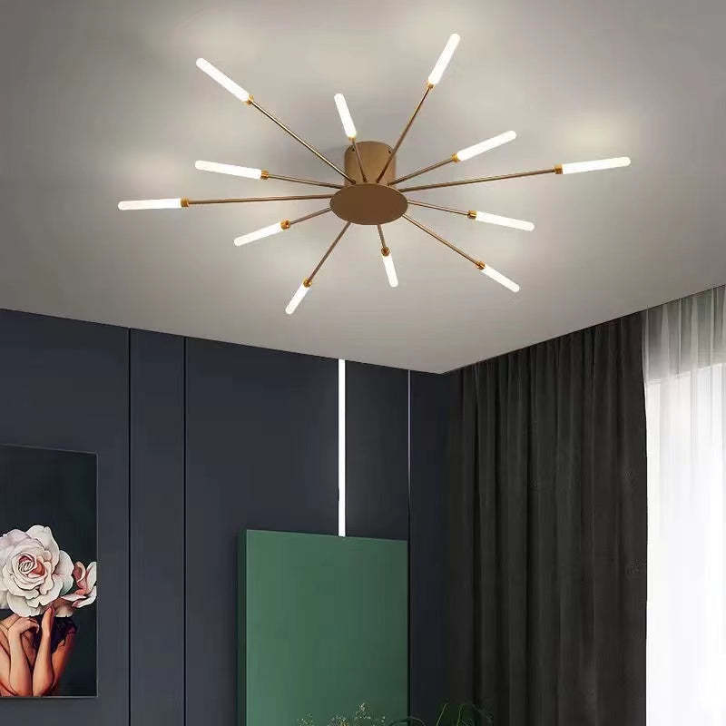 LumaNest Sleek Ceiling Lamp For Living Rooms And Bedrooms With Warm Ambient Lighting | Temsk