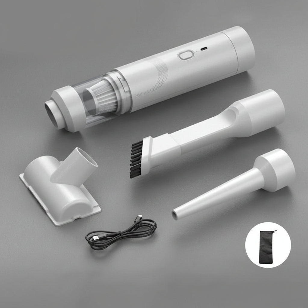 Compact Cordless Handheld Car Vacuum For Quick Auto Interior Cleaning | Temsk