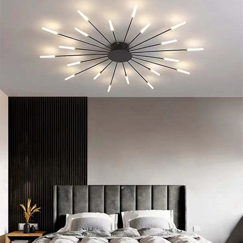 LumaNest Sleek Ceiling Lamp For Living Rooms And Bedrooms With Warm Ambient Lighting | Temsk