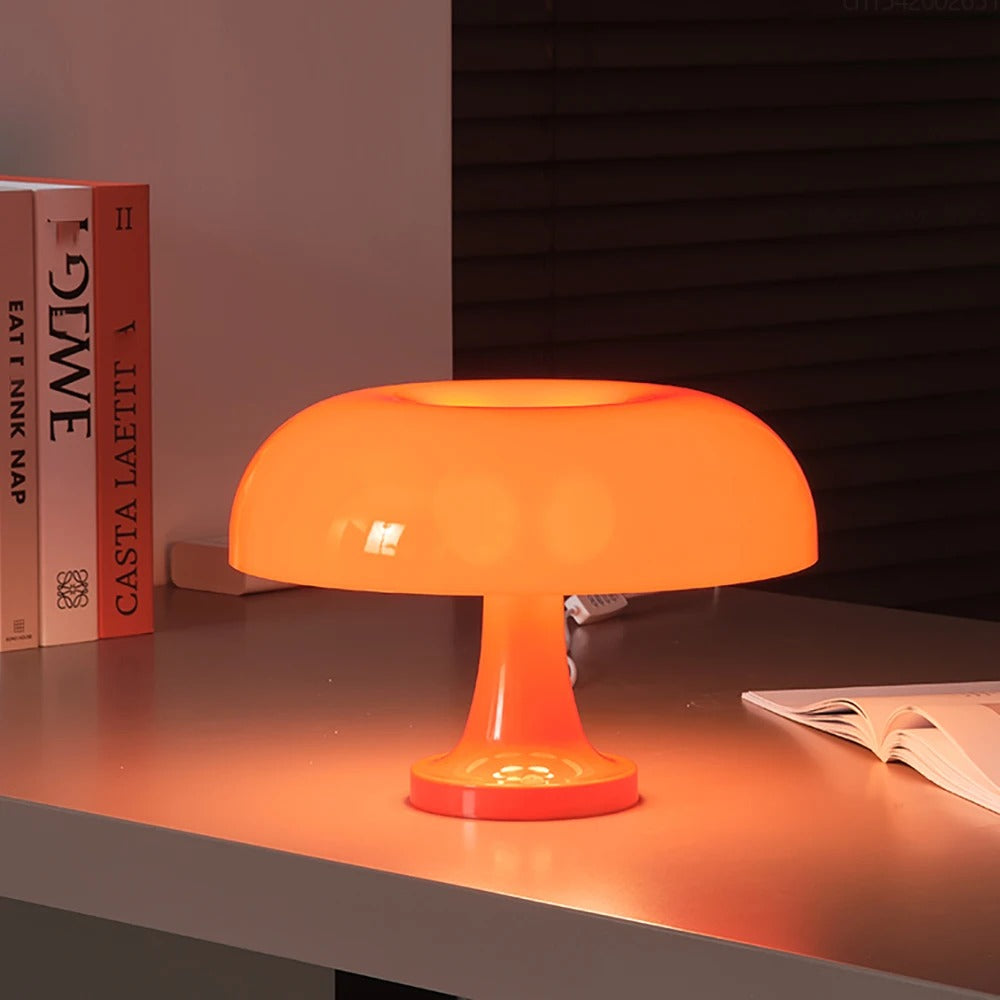 Pilzlampe im Bauhaus-Stil für warme Wohnatmosphäre | Temsk