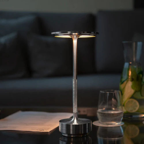 LumaNova Wireless USB Rechargeable Table Lamp With Touch Control Mood Lighting | Temsk