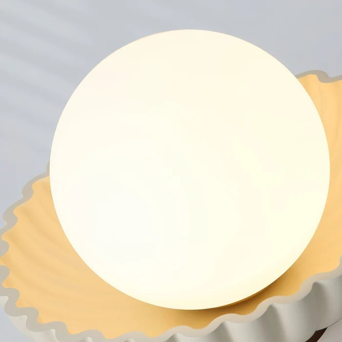 Eiserne Deckenleuchte für Flur mit modernem Glas- und Metall-Flush-Mount | Temsk