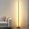 LumenAura Kovová stojací lampa, stmívatelná a elegantní pro každý obývací pokoj | Temsk