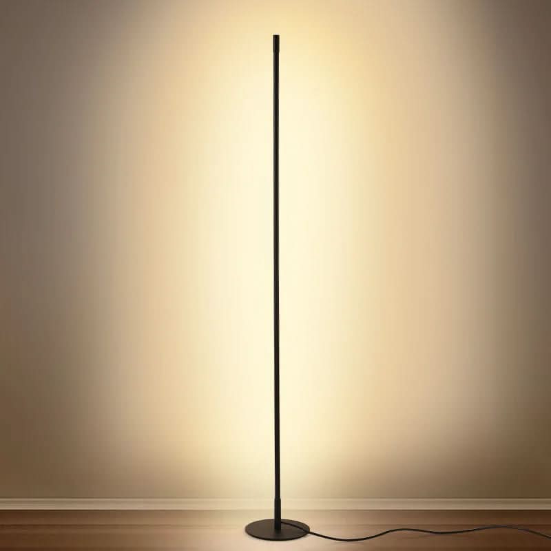 LumenAura Kovová stojací lampa, stmívatelná a elegantní pro každý obývací pokoj | Temsk