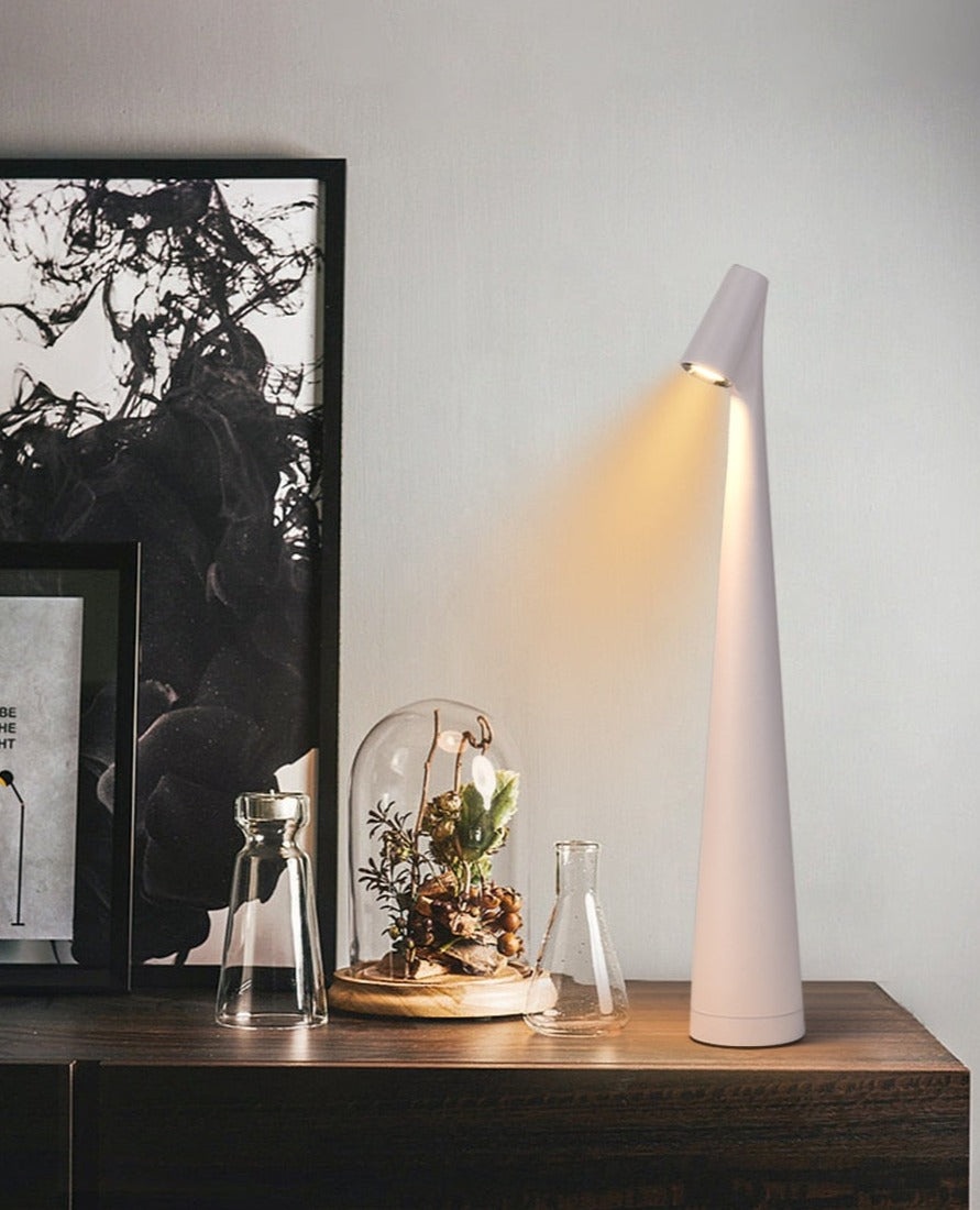 NovaLume Cordless LED Table Lamp for Warm Home Ambiance | Temsk