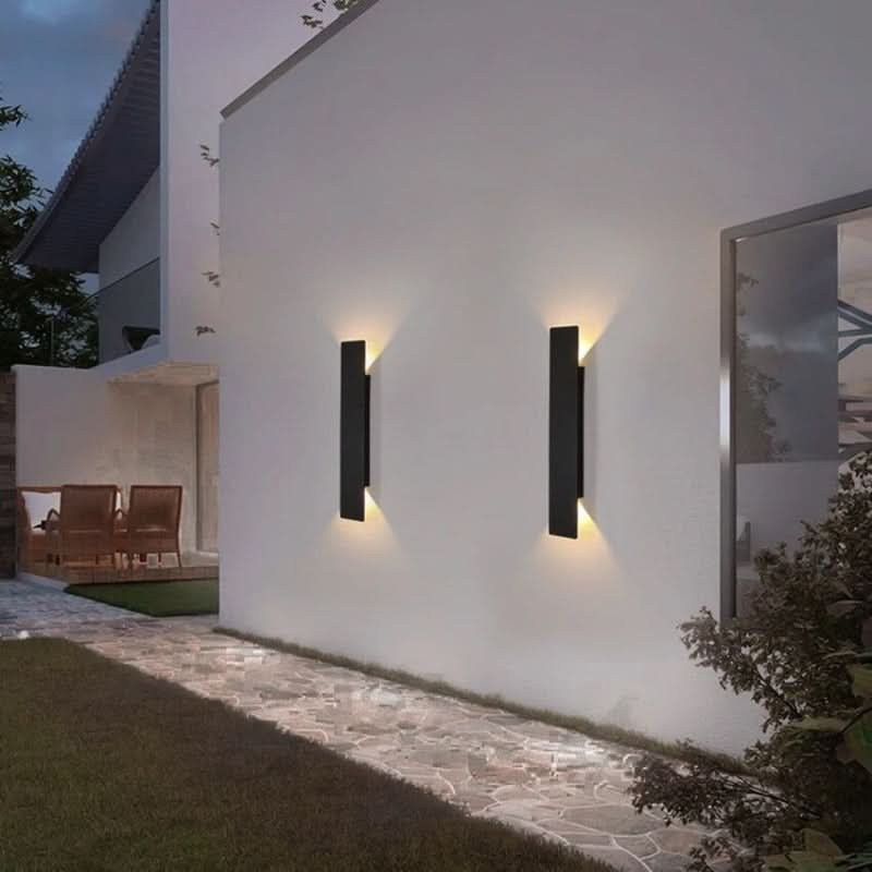 AstraGlow vodotěsná LED nástěnná lampa pro osvětlení zahrady a terasy | Temsk