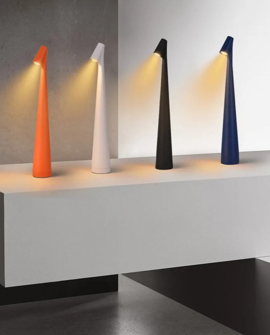NovaLume Cordless LED Table Lamp for Warm Home Ambiance | Temsk