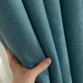 LumaNest Cotton Curtains With Blackout For Bedroom Windows | Temsk