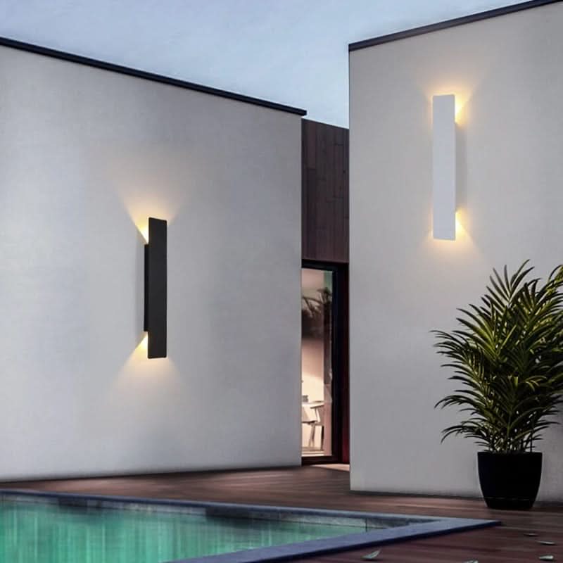 AstraGlow vodotěsná LED nástěnná lampa pro osvětlení zahrady a terasy | Temsk